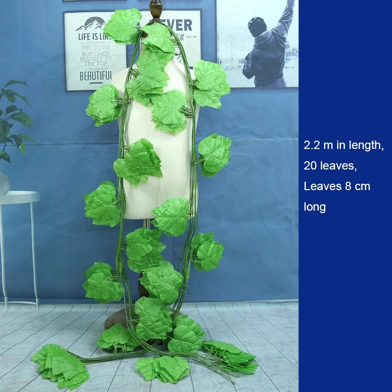DecorBites™ 12pcs 2.2M Ivy Green Garland String Wall Decoration Artificial Plants
