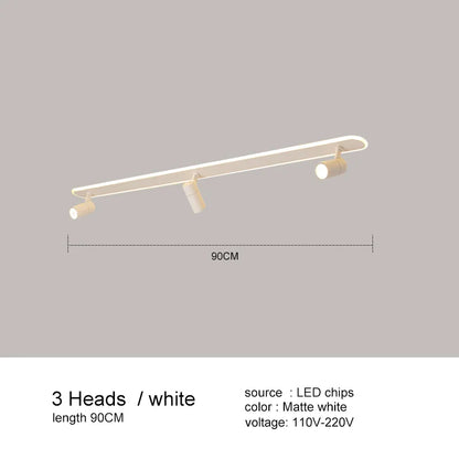 DecorBites™ Black LED Ceiling Spotlights for Living Room Kitchen Bedroom Decor