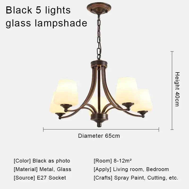 DecorBites™ Crystal Chandelier Ceiling Lights for Modern Living Spaces