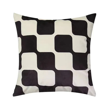 DecorBites™ Fluffy Velvet Pillow Case Cushion Cover - Soft & Modern Room Decor