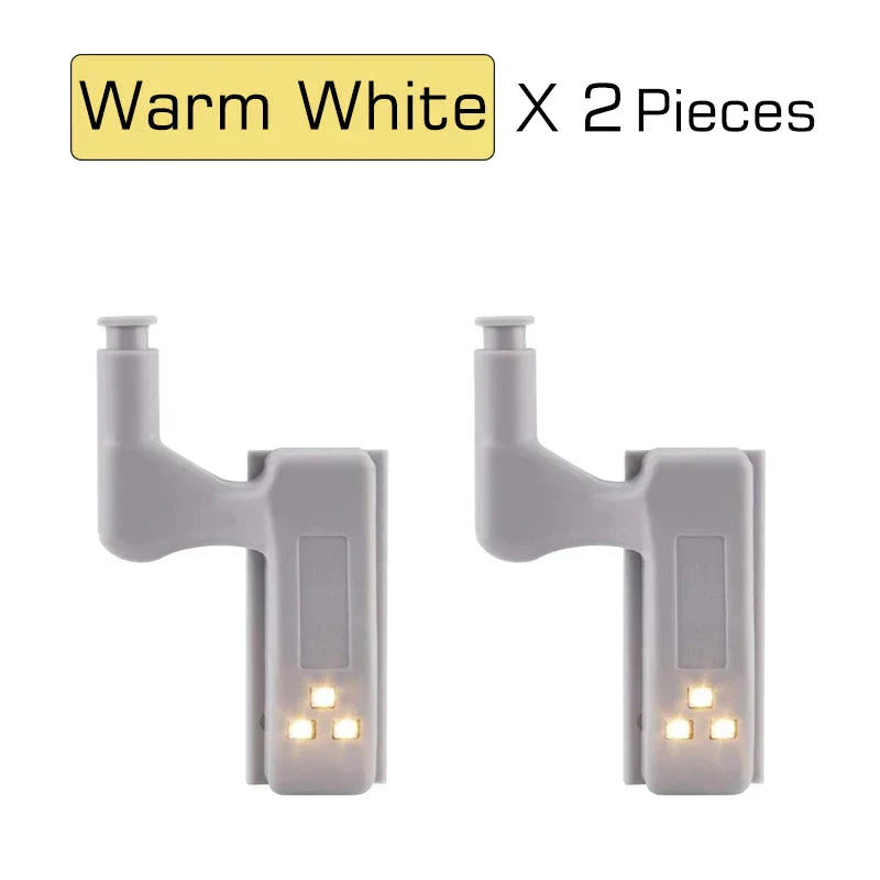 DecorBites™ LED Cabinet Lights 10 Pack Internal Sensor Light for Closet Bedroom Night Lamp