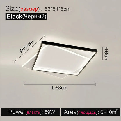 DecorBites™ LED Ceiling Lamp Set - Modern Minimalist Nordic Bedroom Living Room Lighting