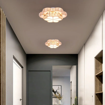 DecorBites™ Crystal LED Chandelier Ceiling Lamp Modern Elegant Indoor Decor Luminaire