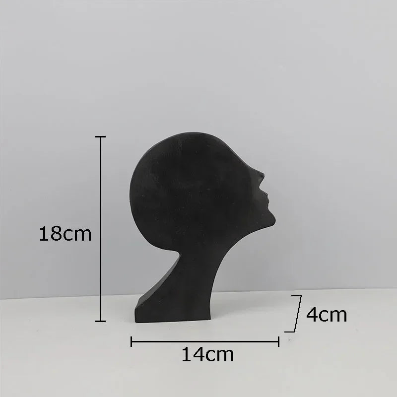DecorBites™ Abstract Cast Iron Acrobatics Sculpture Desk Decoration Slender Figures
