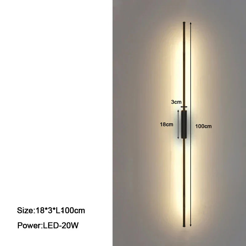 ™ Linear LED Wall Sconce for Sofa Background Lighting Fixtures
