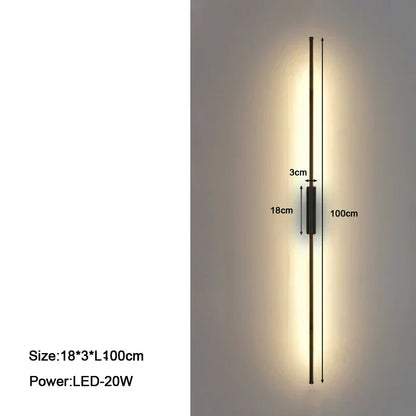 ™ Linear LED Wall Sconce for Sofa Background Lighting Fixtures
