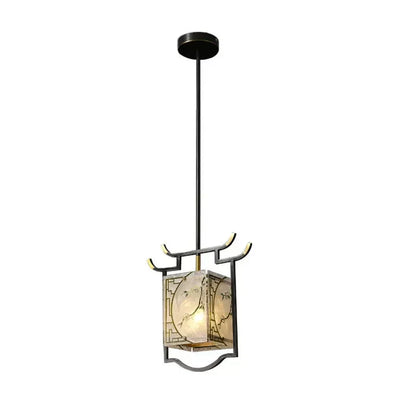 DecorBites™ Chinese-Style Copper Decorative Hall Bedroom Bedside Balcony Bar