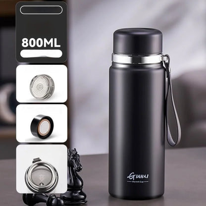 DecorBites™ 24hr Cold Cup Stainless Steel Thermos - Large Capacity Travel Thermos