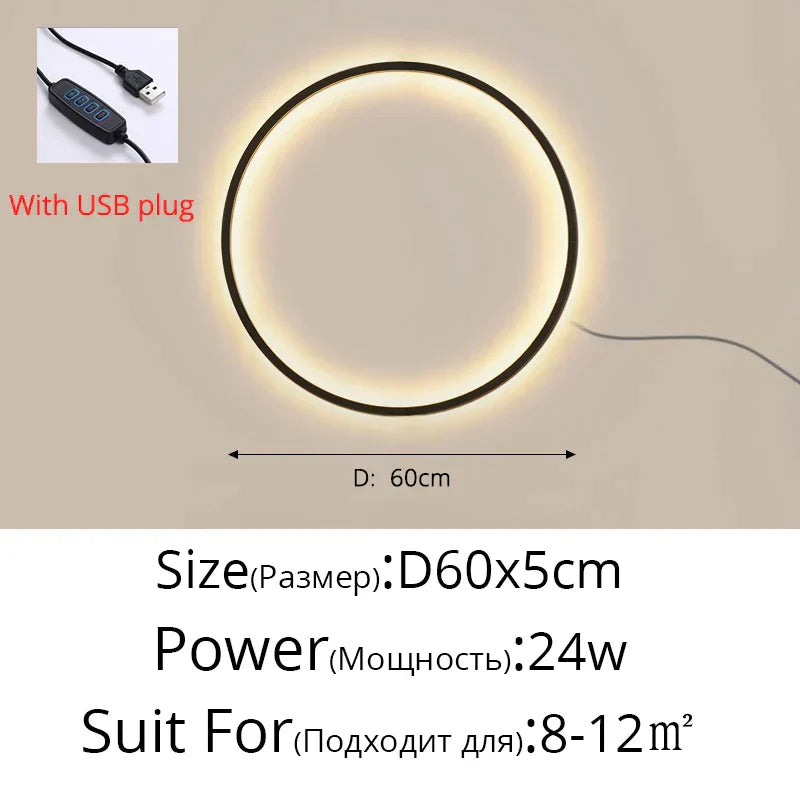 DecorBites™ Elegant Round Wall Sconces for Home Indoor Lighting