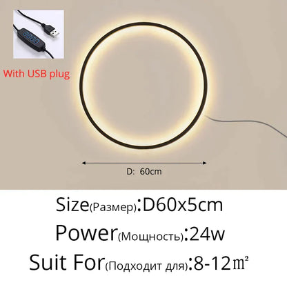 DecorBites™ Elegant Round Wall Sconces for Home Indoor Lighting