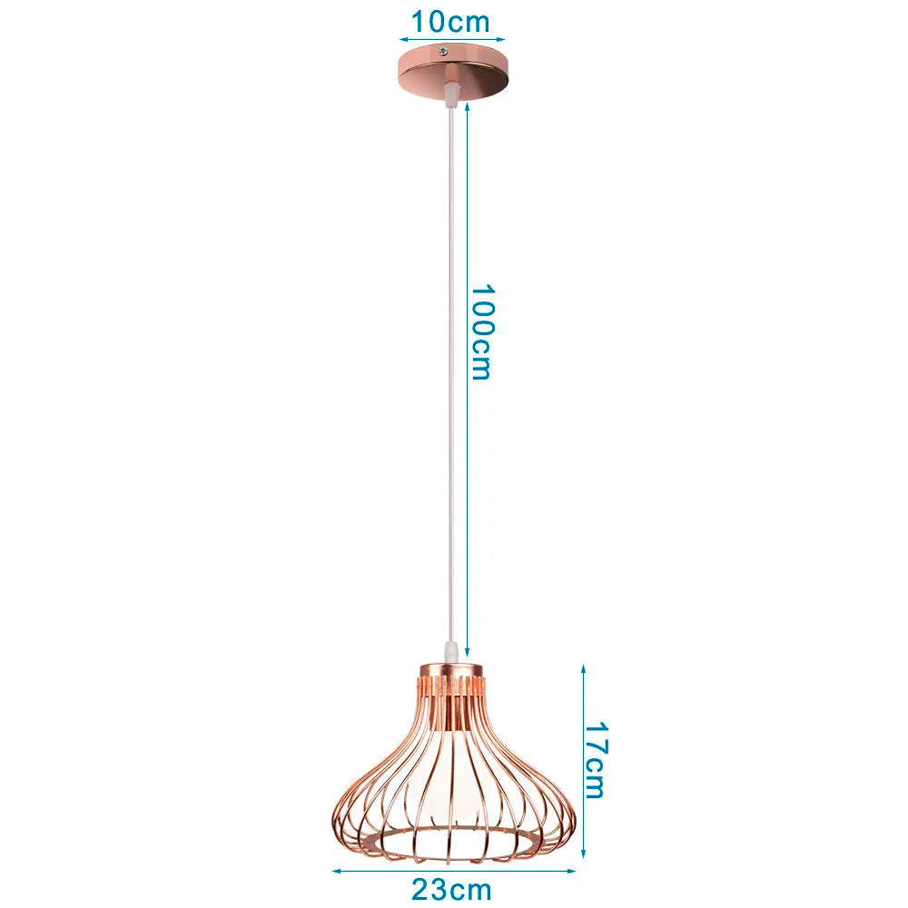 DecorBites™ Industrial Retro Loft LED Pendant Light for Home Living Room Kitchen