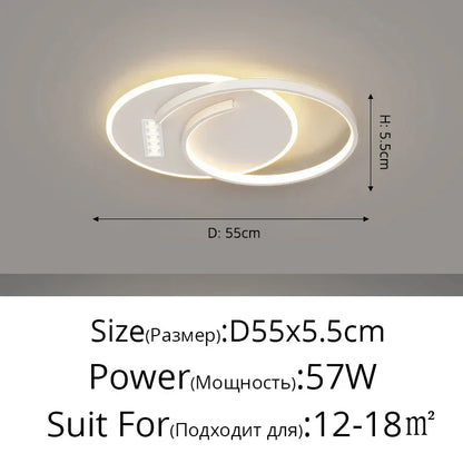 DecorBites™ Grille LED Chandeliers: Stylish Indoor Lighting for Bedroom, Living Room, Study & Home Decor