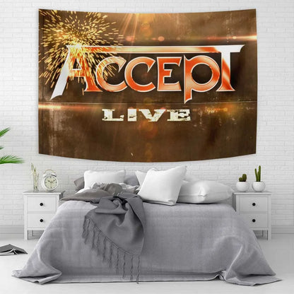 DecorBites™ Band Tapestry Flag Rock Pop Album Cover Art for Interior Decor