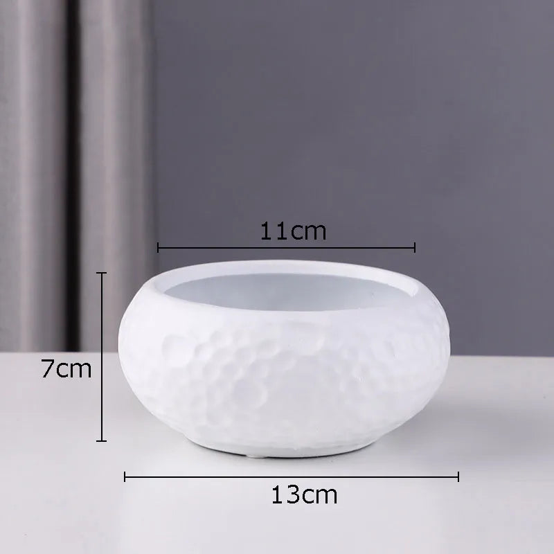DecorBites™ Ceramic Vase Modern Decor Ornaments Pot Plants Flower Arrangement Ornamental Decor vase