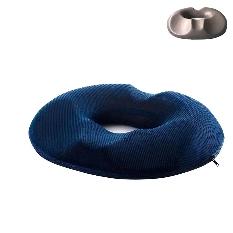 ™ Hemorrhoid Prostate Health Seat Cushion: Removable Bamboo Charcoal Core Butt Cushion
