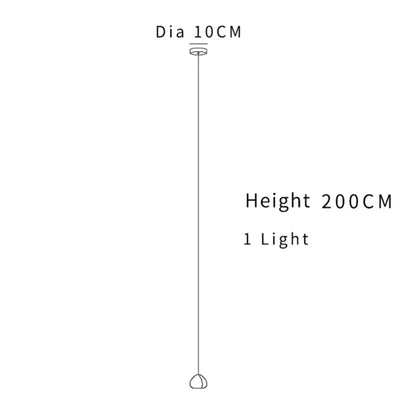 DecorBites™ Crystal LED Chandelier Water Droplet Design Luxury Ball Hanging Lamp