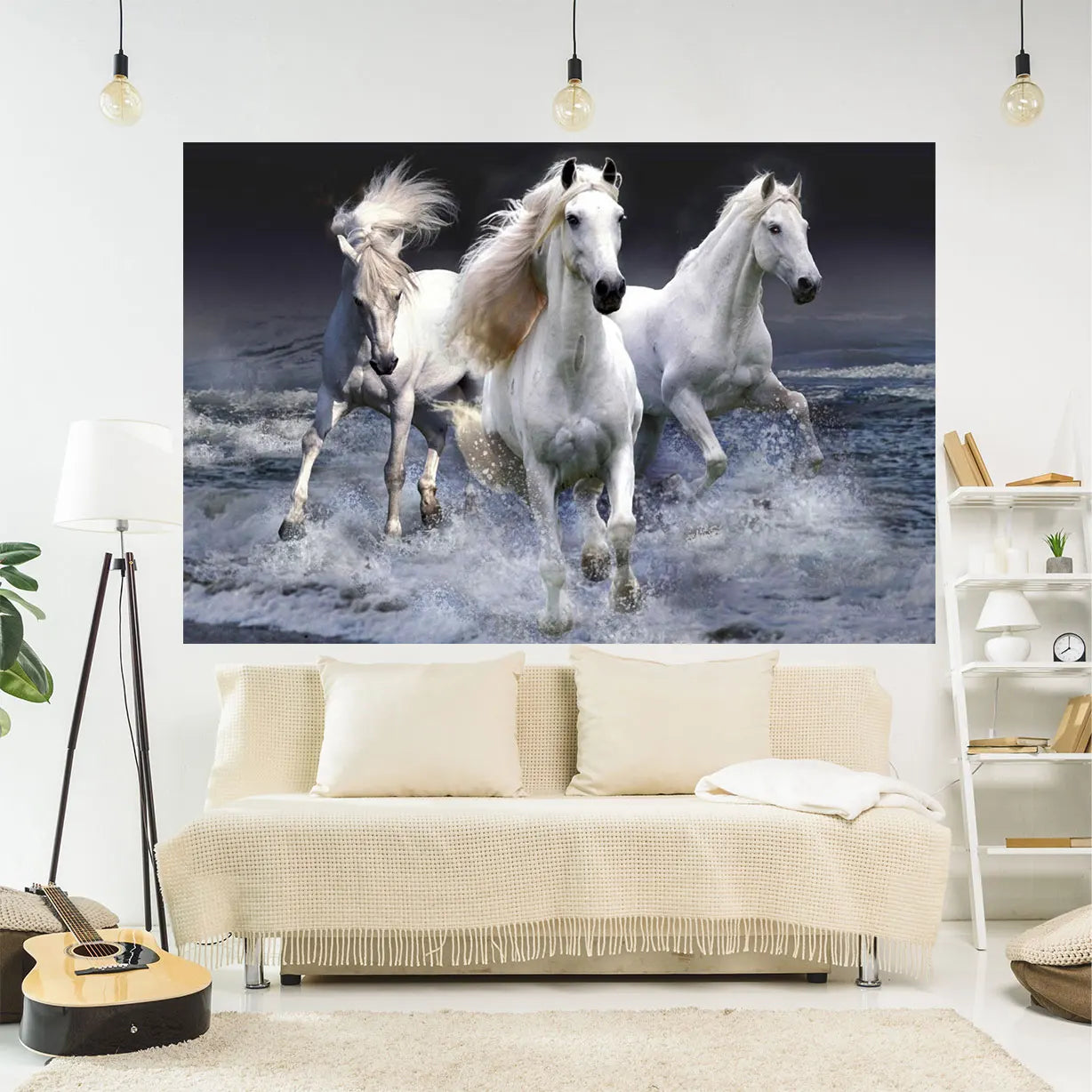 DecorBites™ Horse 3D Printing Tapestry Wall Hanging for Bedroom or Living Room Decor