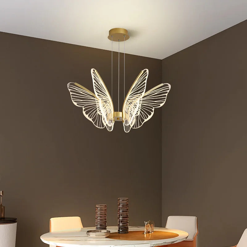 DecorBites™ Butterfly Modern Pendant Chandelier for Living Room and Dining Area