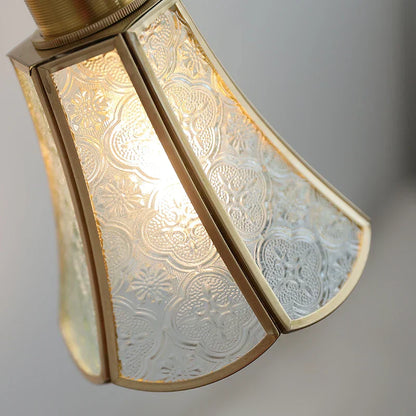 DecorBites™ Glass Wall Light Sconce Modern Nordic Bedside Lamp Aisle Hallway Balcony Lighting