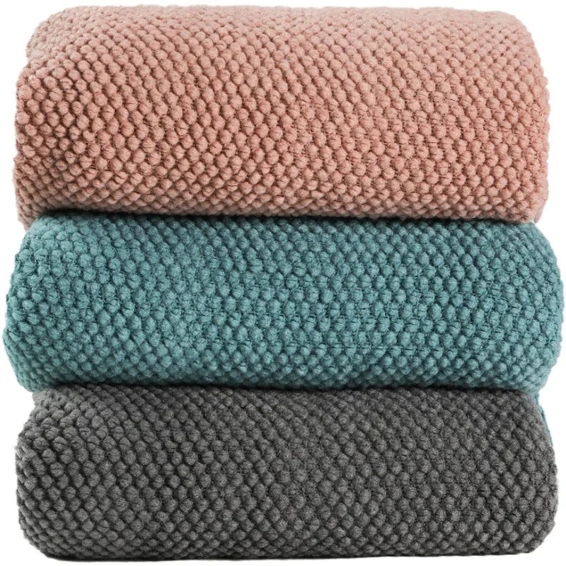 ™ Knitted Pineapple Grid Throw Blanket - Nordic Sofa Blanket for Home Decor