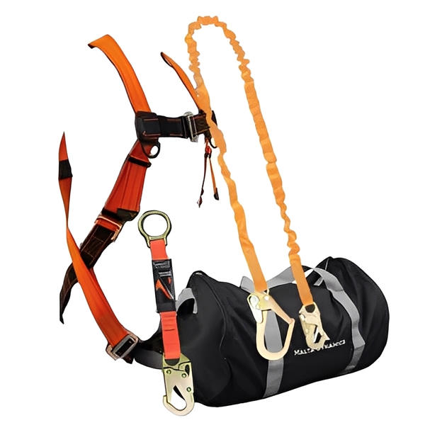 Safety Harness Kit with 6 ft Single Leg - All Styles