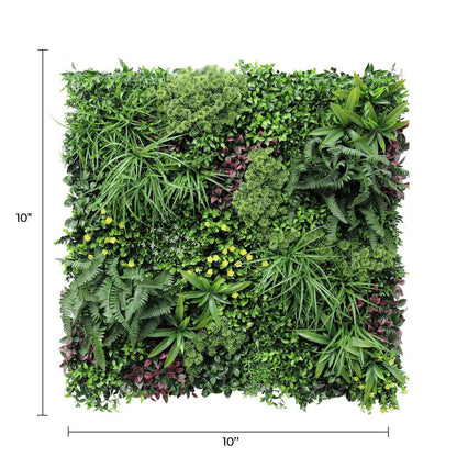 Sample Panel – Country Fern Vertical Garden (Small Sample)