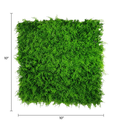 Sample Panel – Lush Fern Green Wall (Small Sample)
