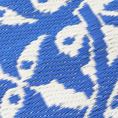 San Juan - Dark Blue Outdoor Rug for Patio FINAL SALE
