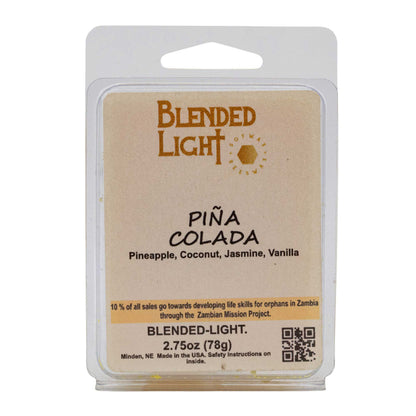 Pina Colada Scented Wax Melts | 2.75 oz | Blended Light