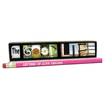 The Good Life Word Block | Multiple Sizes | Letters of Love Designs