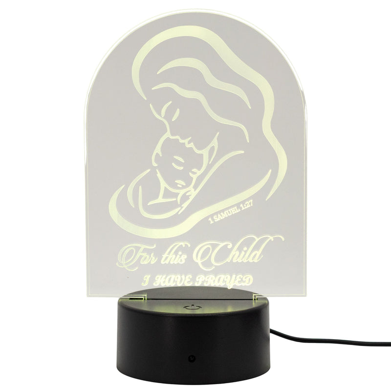 Baby LED Lighted Plaque | Multiple Sayings | Glowing Creation