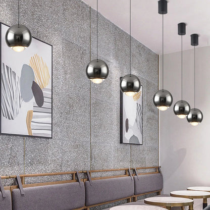 DecorBites™ Ball Pendant Light Modern LED Chandelier Indoor Hanging Lamp for Home Decor