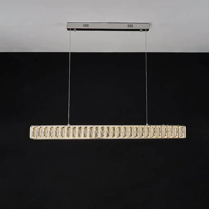 DecorBites™ Crystal Chandelier LED Golden Modern Luxury Ceiling Home Interior Shop