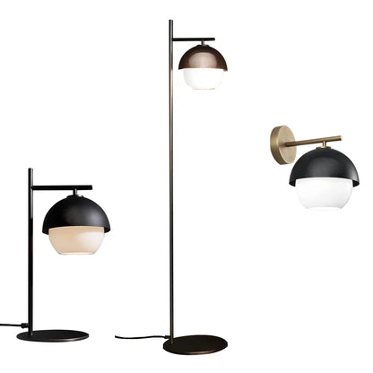 DecorBites™ Black LED Floor Lamp - Modern Stylish Nordic Design for Home and Living Room