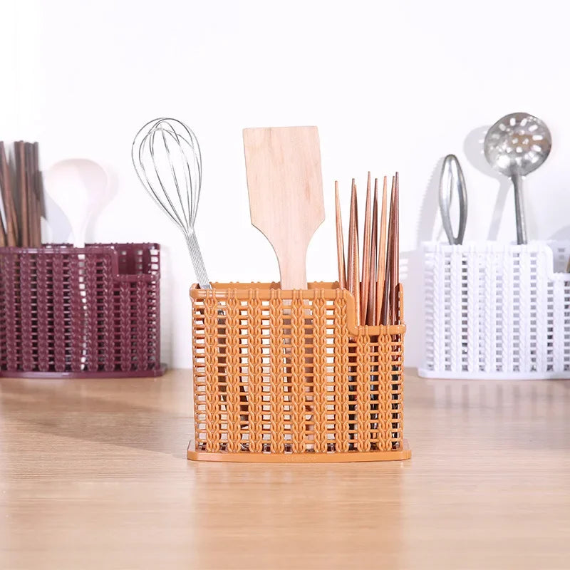 ™ Kitchen Utensil Cutlery Organizer for Spoon Fork Knife Chopstick Holder