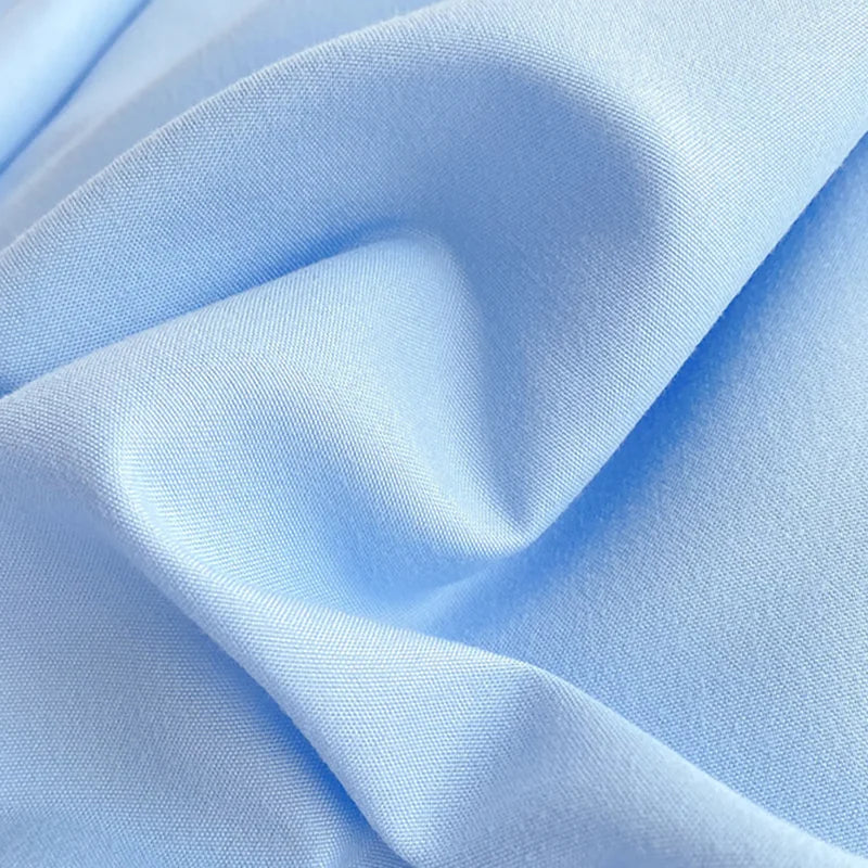 ™ Lace Trim Solid Cotton Bedding Set - Queen/King/Double/Single Sizes
