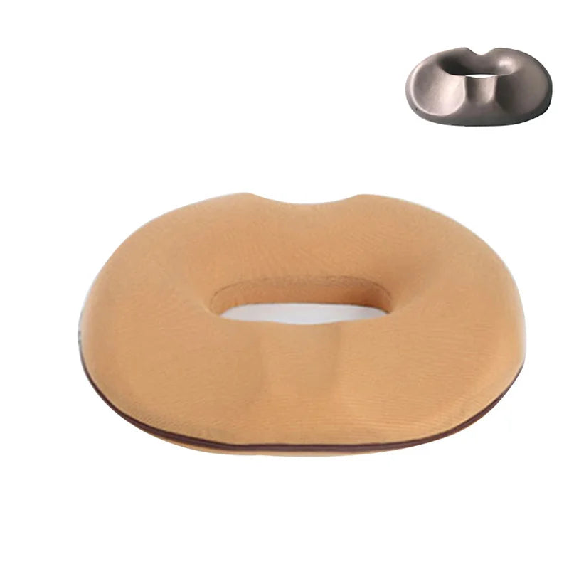 ™ Hemorrhoid Prostate Health Seat Cushion: Removable Bamboo Charcoal Core Butt Cushion