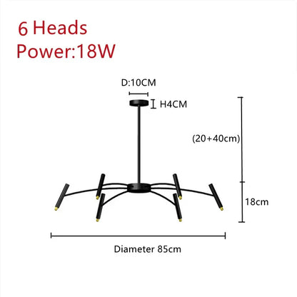 DecorBites™ Gypsophila LED Ceiling Pendant Lamp for Indoor Living Dining Bedroom Lighting
