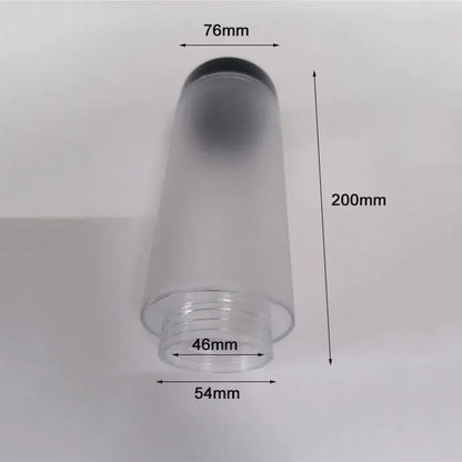 DecorBites™ Black Silver Landscape Bollard Path Light for Garden Decoration