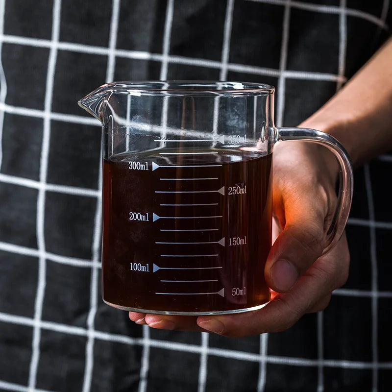 ™ Heat-Resistant Glass Beaker Mug with Thickened Scale - 2022