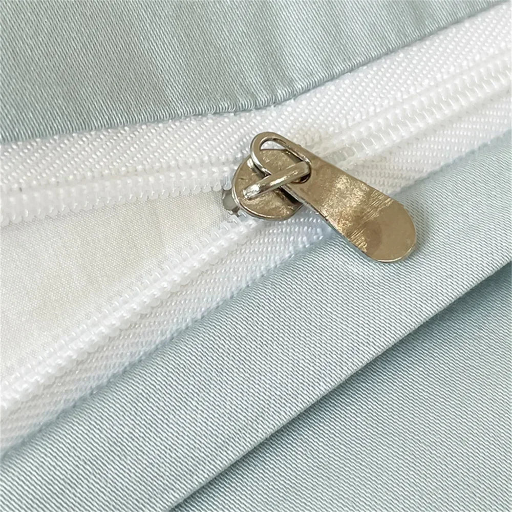 DecorBites™ Blue Butterfly Flower 600TC Egyptian Cotton Duvet Cover Set