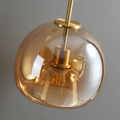 DecorBites™ Glass Ball LED Ceiling Light: Modern Nordic Living Room Bedroom Kitchen Interior Decor