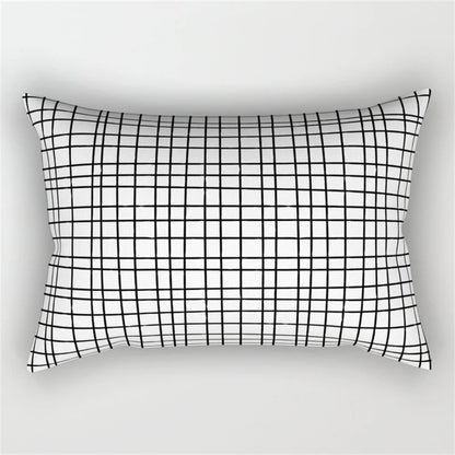 DecorBites™ Geometric Wave Line Waist Pillowcase Set