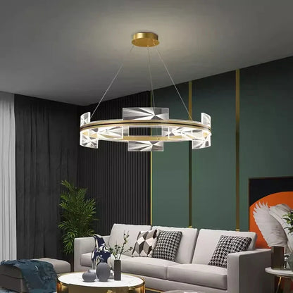 ™ Gold Aluminum Plating LED Pendant Lights for Home Decor