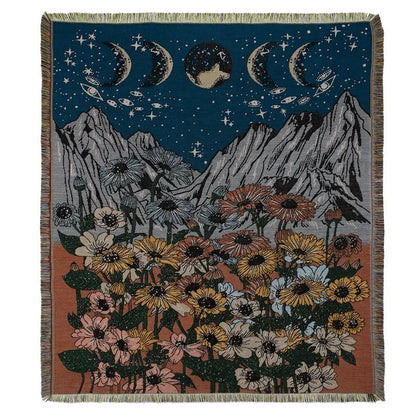 DecorBites™ Bohemian Camping Blanket - Multi-Functional Outdoor Essential