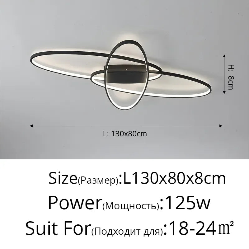 DecorBites™ Elegant Ceiling Chandeliers, Dimmable with Remote Control