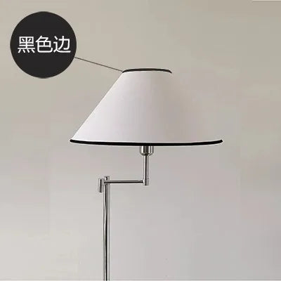 DecorBites™ Cream Rocker Arm LED Floor Lamp for Modern Living Spaces