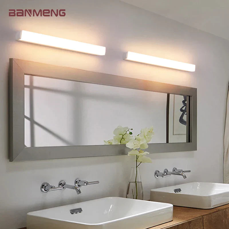 DecorBites™ LED Mirror Light Wall Sconces - Indoor Home Lighting for Living Room & Bedroom