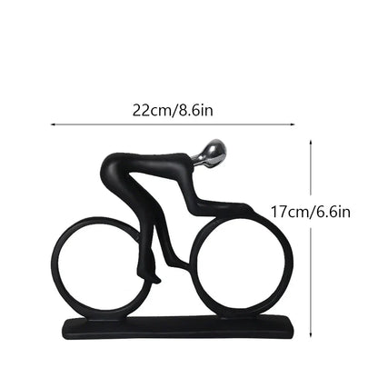 DecorBites™ Abstract Athlete Statue Sculpture for Home Office Decor
