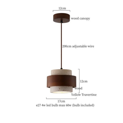 DecorBites™ Glass Ball LED Pendant Light Yellow for Home Decor Dining Living Room